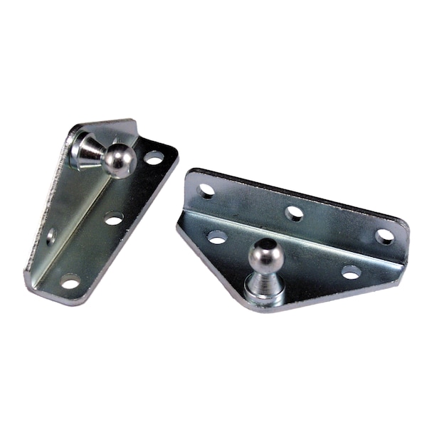 Jr Products JR Products BR-12553 Gas Spring Mounting Bracket - Angled, Pack of 2 BR-12553 - main